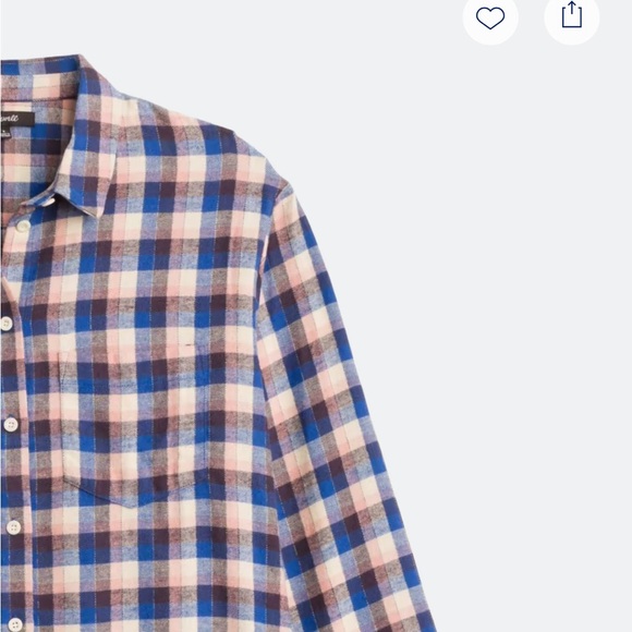 Sunday Flannel Oversized Button Down Top - Picture 6 of 8